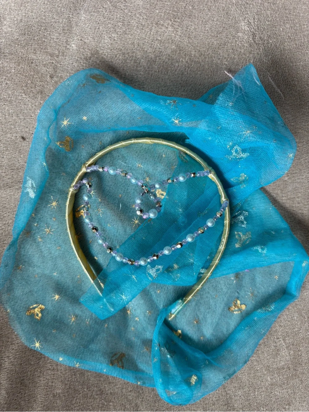 Disguise Mystical Genie Costume - Turquoise and Gold - Picture 8 of 9